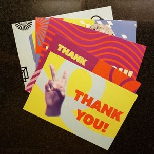 10 Poshmark Thank You Postcards 4 x 6 New